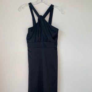 The Limited Black Satin Dress Sz 2